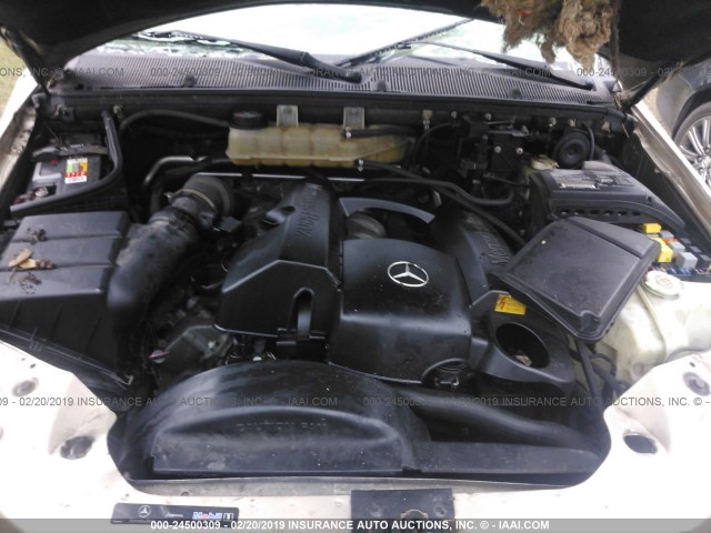 4JGAB54E52A351089 - 2002 MERCEDES-BENZ ML 320 GOLD photo 10