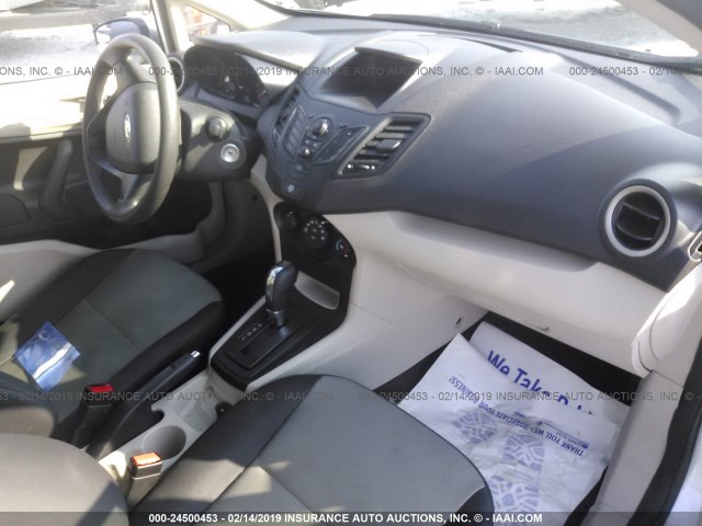 3FADP4AJ9DM170944 - 2013 FORD FIESTA S SILVER photo 5