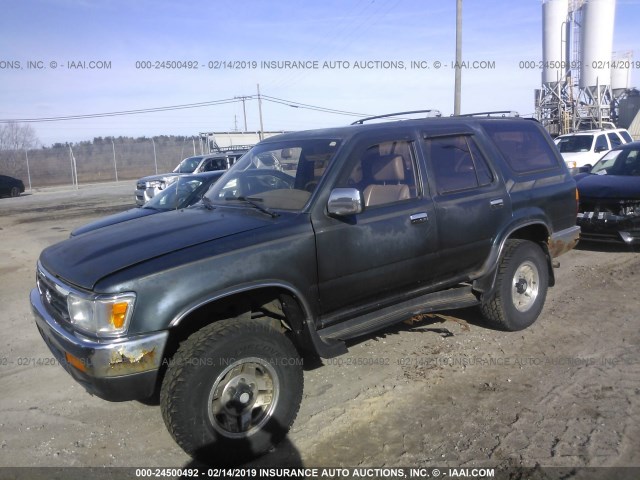 JT3VN39WXR0142227 - 1994 TOYOTA 4RUNNER VN39 SR5 GREEN photo 2