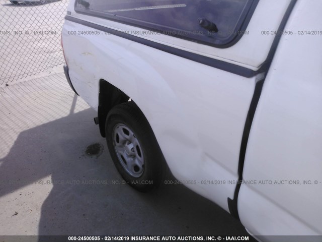 5TFTX4CN2FX054634 - 2015 TOYOTA TACOMA ACCESS CAB თეთრი ფოტო 6