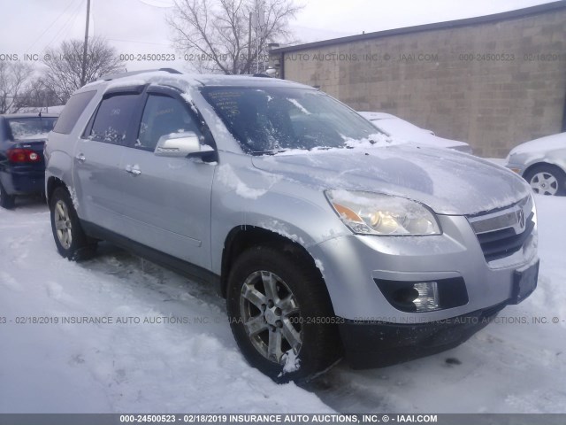 5GZLRTED6AJ210533 - 2010 SATURN OUTLOOK XE SILVER photo 1