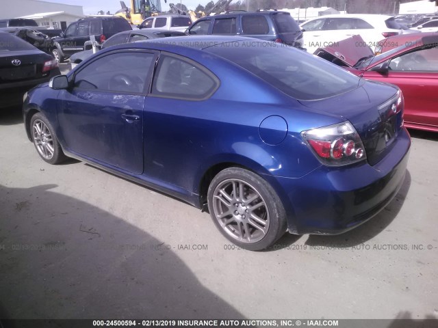 JTKDE167690299786 - 2009 TOYOTA SCION TC 蓝色 照片 3