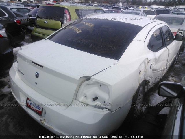 2B3KA43G06H336890 - 2006 DODGE CHARGER SE/SXT WHITE photo 4