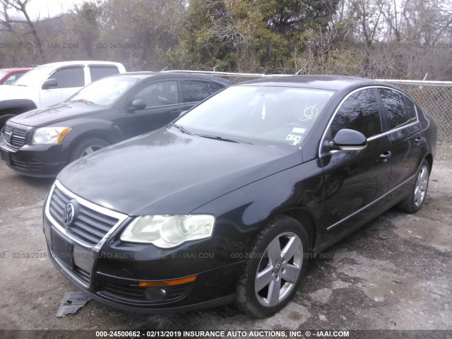 WVWJK73C29P042266 - 2009 VOLKSWAGEN PASSAT TURBO BLACK photo 2