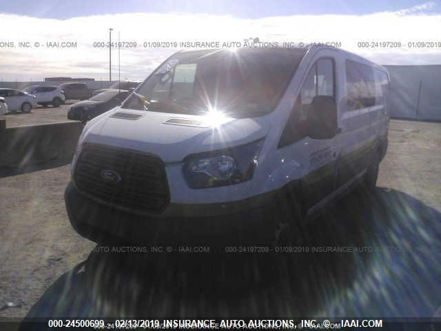 1FTNE1ZM4FKA16878 - 2015 FORD TRANSIT T-150 WHITE photo 2