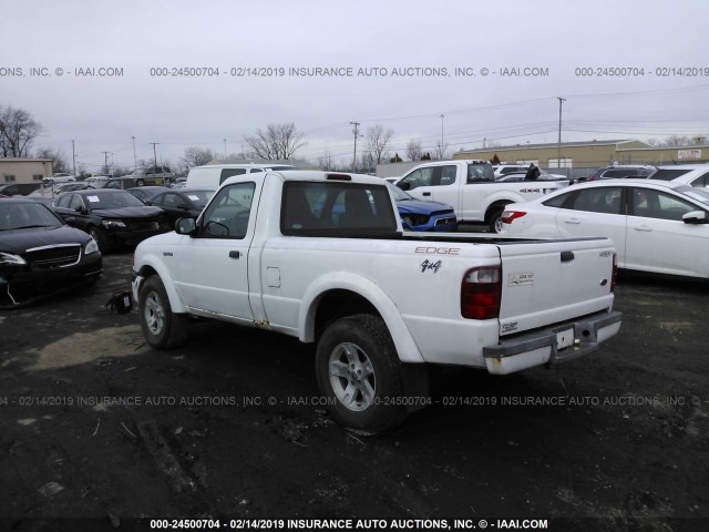 1FTZR11U74PA80687 - 2004 FORD RANGER WHITE photo 3