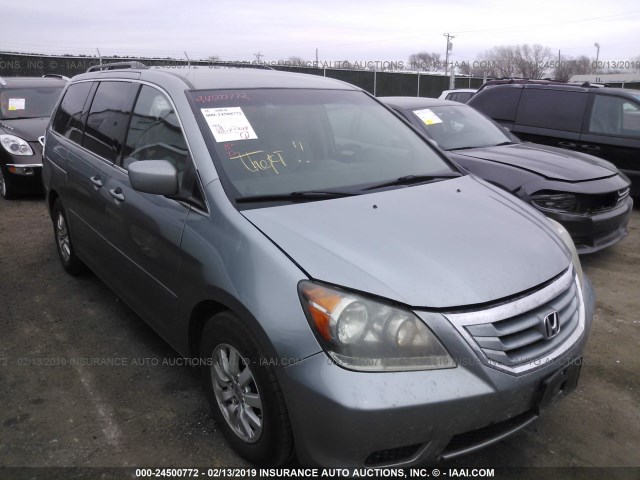 5FNRL38448B043941 - 2008 HONDA ODYSSEY EX Light Blue photo 1