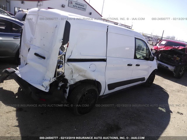 NM0LS7E73G1282500 - 2016 FORD TRANSIT CONNECT XL WHITE photo 4