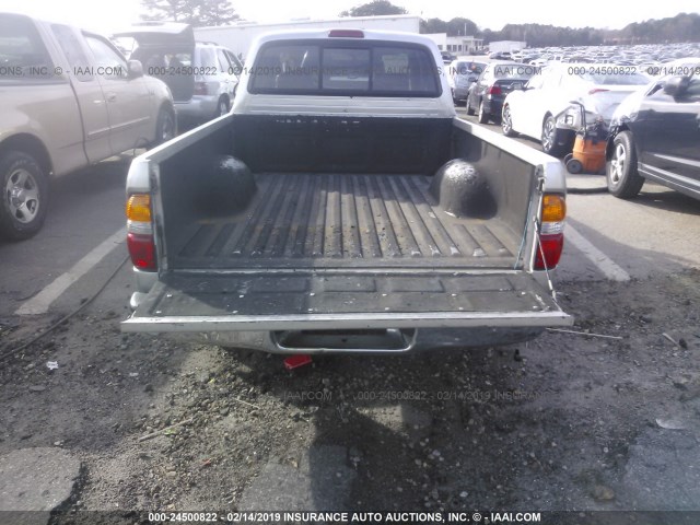 5TEVL52N23Z153664 - 2003 TOYOTA TACOMA XTRACAB SILVER photo 8