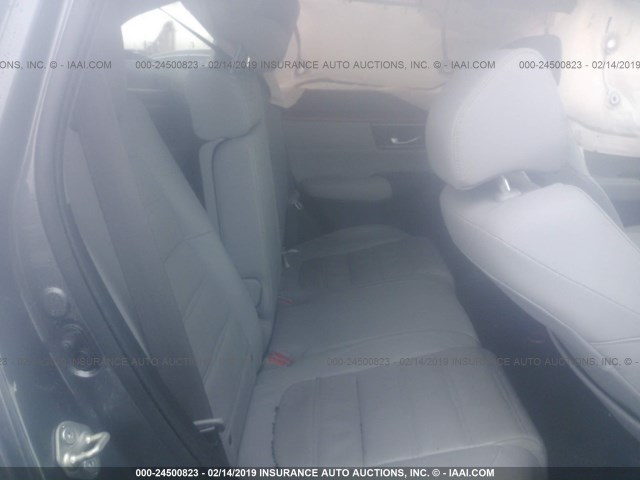 2HKRW1H80HH513687 - 2017 HONDA CR-V EXL GRAY photo 8