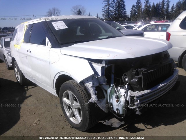 1FM5K8DH0HGB92484 - 2017 FORD EXPLORER XLT WHITE photo 1