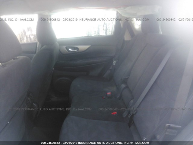 KNMAT2MT6GP595319 - 2016 NISSAN ROGUE GRAY photo 8