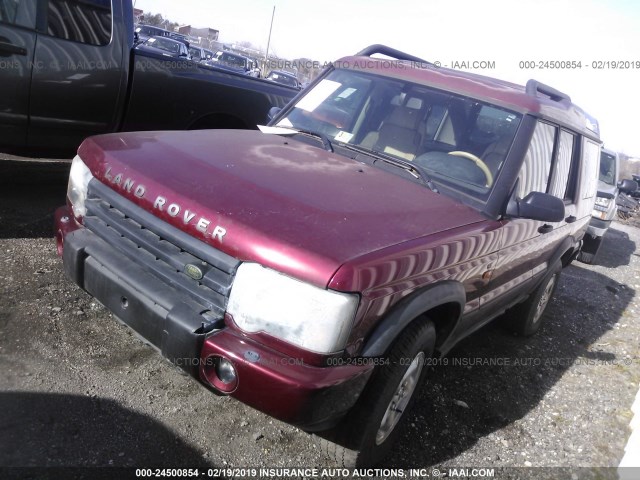 SALTY19444A847386 - 2004 LAND ROVER DISCOVERY II SE MAROON photo 2