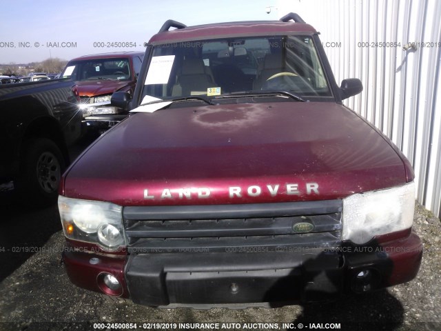 SALTY19444A847386 - 2004 LAND ROVER DISCOVERY II SE MAROON photo 6