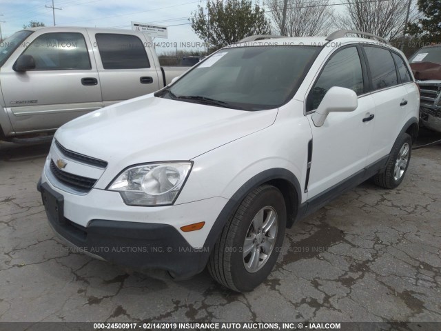 3GNFL2EK6DS513881 - 2013 CHEVROLET CAPTIVA LS 白色 照片 2