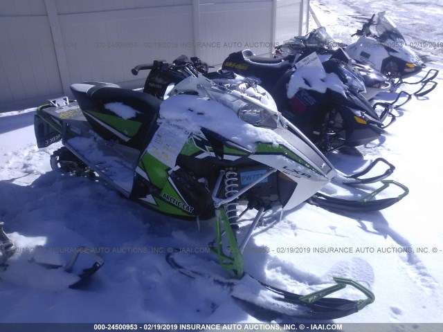 4UF16SNW3GT117665 - 2016 ARCTIC CAT ZR 500  GREEN photo 1