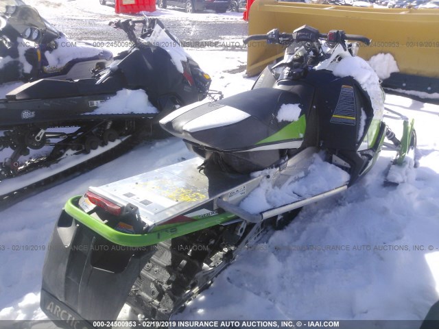 4UF16SNW3GT117665 - 2016 ARCTIC CAT ZR 500  GREEN photo 4