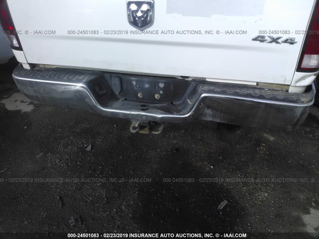 3C6TD5CT0CG283849 - 2012 DODGE RAM 2500 ST WHITE photo 6