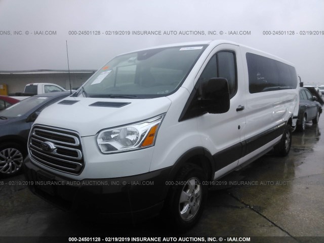 1FBZX2YM1JKA91196 - 2018 FORD TRANSIT T-350 WHITE photo 2