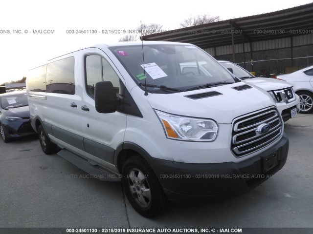 1FBZX2YM6JKA90240 - 2018 FORD TRANSIT T-350 WHITE photo 1