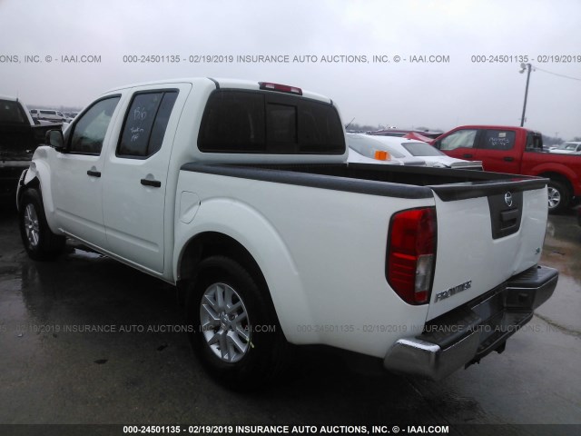 1N6AD0ER6KN730174 - 2019 NISSAN FRONTIER WHITE photo 3