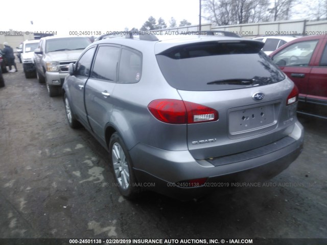 4S4WX97D584409808 - 2008 SUBARU TRIBECA LIMITED GRAY photo 3