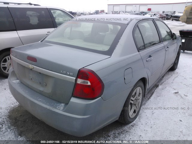 1G1ZS58N57F241910 - 2007 CHEVROLET MALIBU LS GRAY photo 4