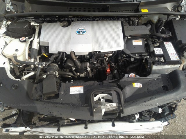 JTDKARFP5H3066701 - 2017 TOYOTA PRIUS PRIME  白色 照片 10