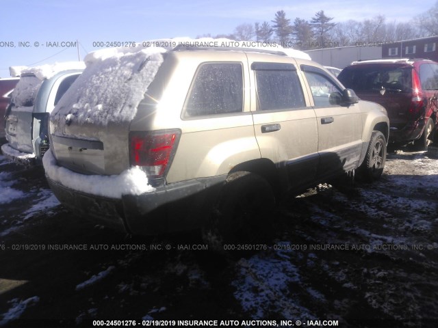 1J8GR48K55C685449 - 2005 JEEP GRAND CHEROKEE LAREDO/COLUMBIA/FREEDOM 金色 照片 4