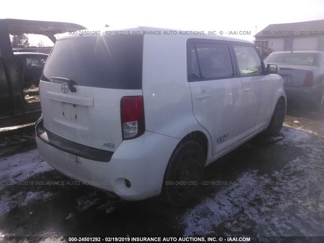 JTLZE4FE1CJ023597 - 2012 TOYOTA SCION XB 白色 照片 4