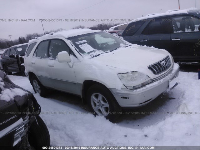 JTJHF10U810178036 - 2001 LEXUS RX 300 WHITE photo 1