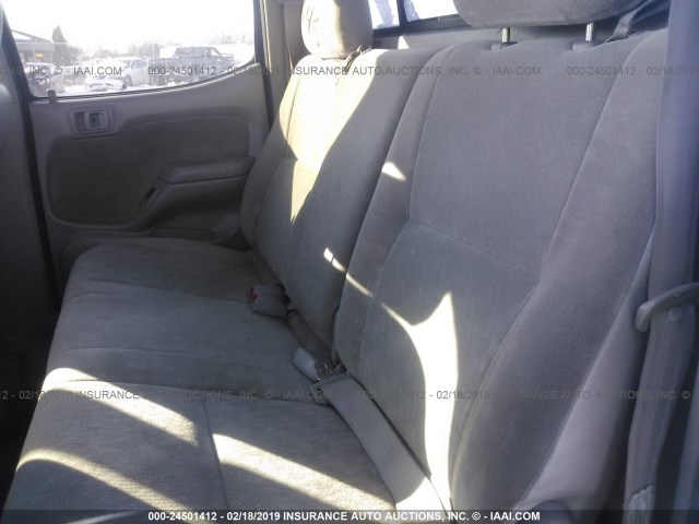 5TEHN72N42Z059481 - 2002 TOYOTA TACOMA DOUBLE CAB 红色 照片 8