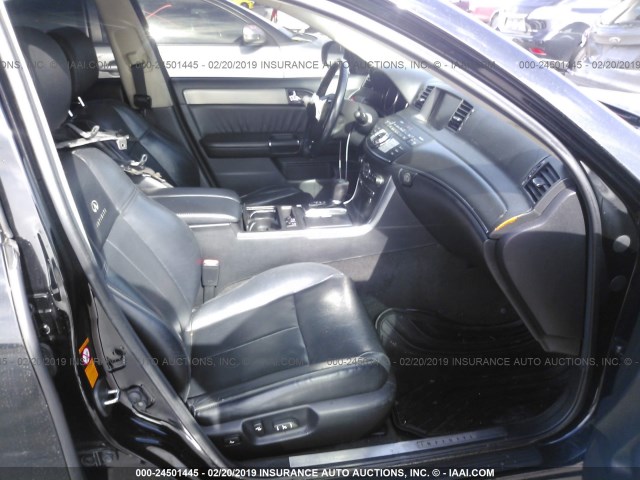 JNKBY01E87M401910 - 2007 INFINITI M45 SPORT BLACK photo 5