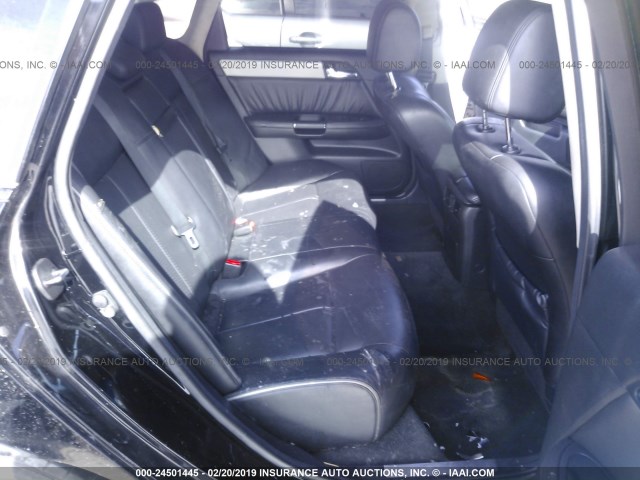 JNKBY01E87M401910 - 2007 INFINITI M45 SPORT BLACK photo 8