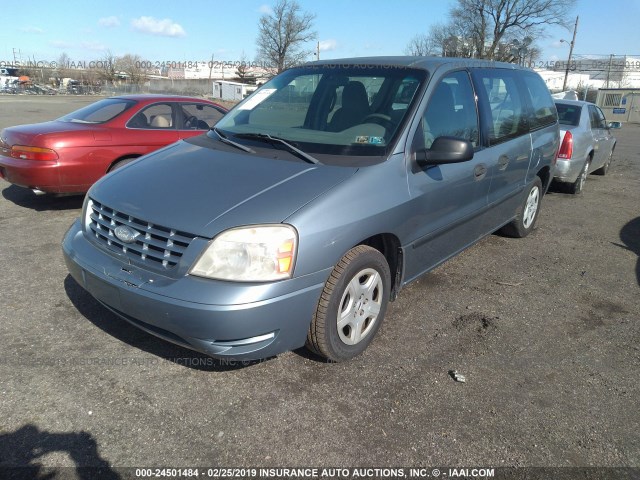 2FMZA506X4BA76718 - 2004 FORD FREESTAR BLUE photo 2