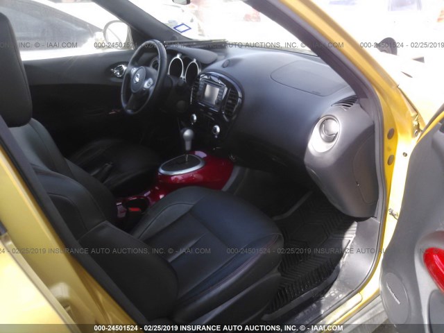 JN8AF5MR0ET354149 - 2014 NISSAN JUKE S/SV/SL/NISMO GOLD photo 5