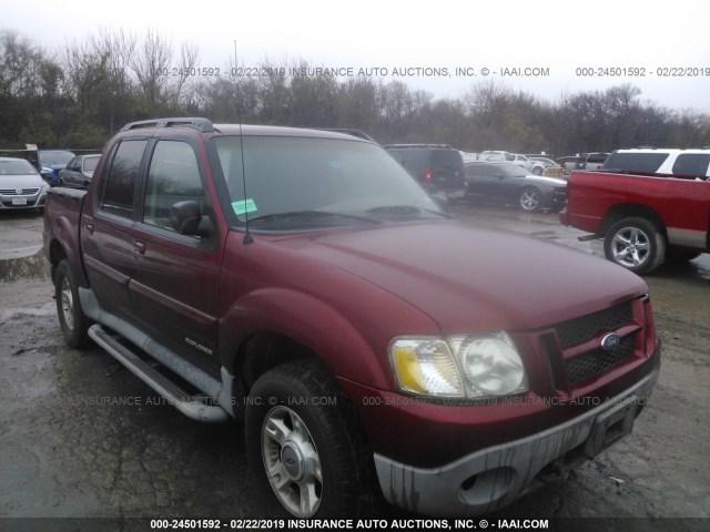 1FMZU67E01UB39941 - 2001 FORD EXPLORER SPORT TR  RED photo 1