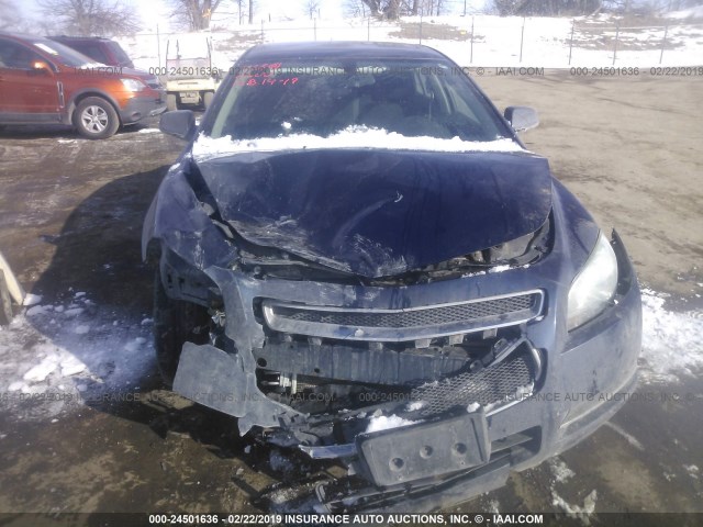 1G1ZC5EB1AF297308 - 2010 CHEVROLET MALIBU 1LT 蓝色 照片 6