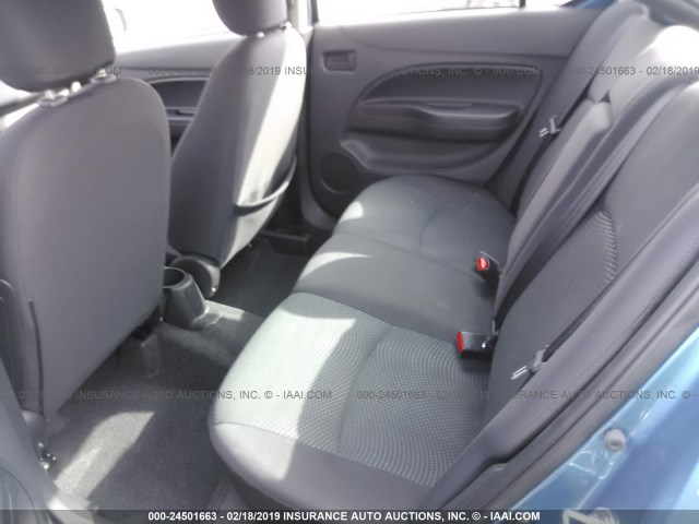 ML32F3FJ5HHF11182 - 2017 MITSUBISHI MIRAGE G4 ES ლურჯი ფოტო 8