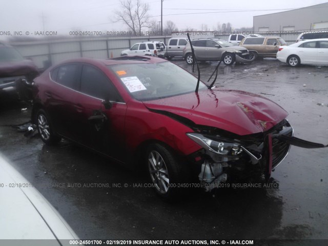 3MZBM1V71GM275535 - 2016 MAZDA 3 TOURING RED photo 1