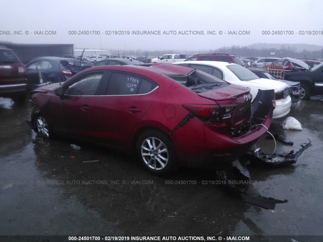 3MZBM1V71GM275535 - 2016 MAZDA 3 TOURING RED photo 3