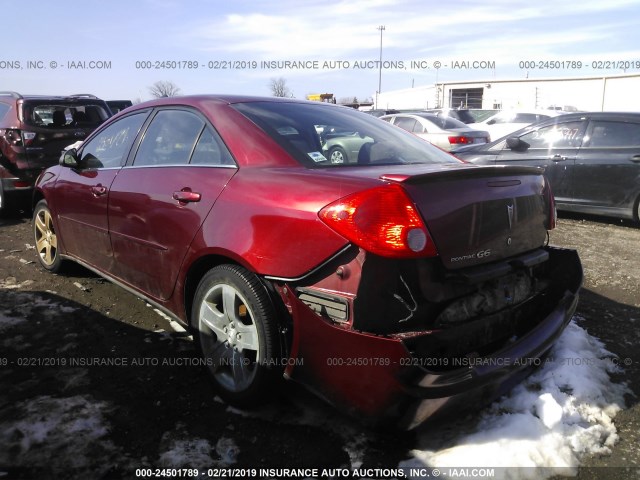 1G2ZG57B584149715 - 2008 PONTIAC G6 SE RED photo 3