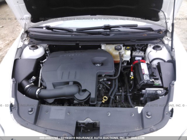 1G1ZC5EU7BF192727 - 2011 CHEVROLET MALIBU 1LT 白色 照片 10
