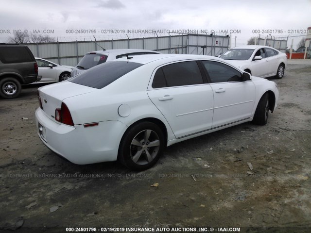 1G1ZC5EU7BF192727 - 2011 CHEVROLET MALIBU 1LT 白色 照片 4
