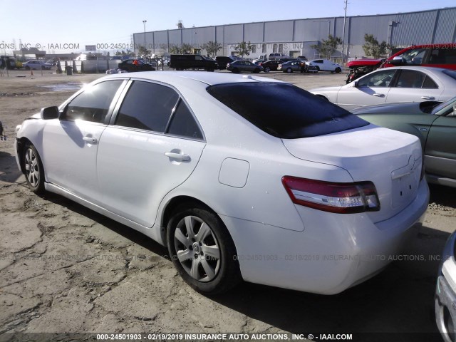 4T1BF3EK9AU578493 - 2010 TOYOTA CAMRY SE/LE/XLE 白色 照片 3