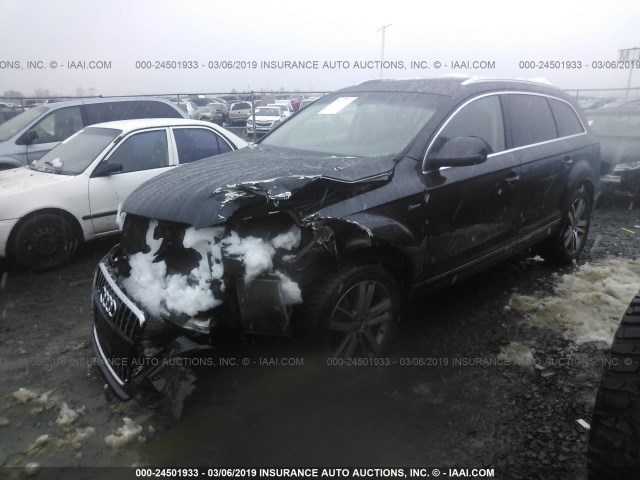 WA1LGAFE9ED017584 - 2014 AUDI Q7 PREMIUM PLUS GRAY photo 2