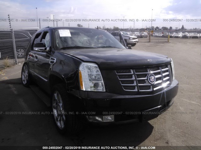 1GYS4EEJ0BR132874 - 2011 CADILLAC ESCALADE HYBRID BLACK photo 1