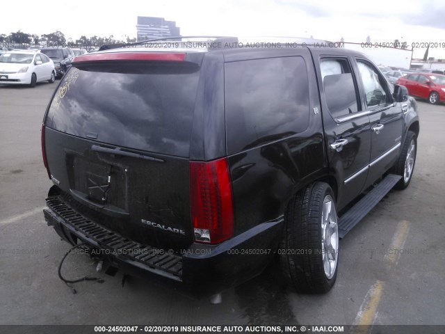 1GYS4EEJ0BR132874 - 2011 CADILLAC ESCALADE HYBRID BLACK photo 4