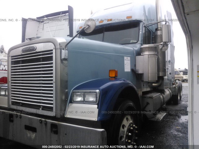 1FUJAPAV47DW77326 - 2007 FREIGHTLINER FLD132XL CLASSIC FLD132 XL CLASSIC BLUE photo 2