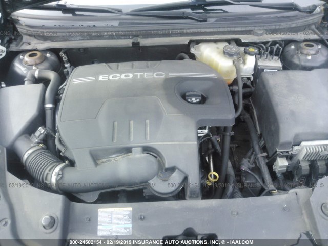 1G1ZB5EB3A4143679 - 2010 CHEVROLET MALIBU LS BLACK photo 10